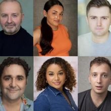 Cast Set For CINDERELLA at the Watford Palace