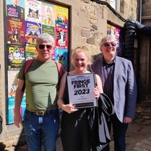 Fishamble: The New Play Company wins Fringe First Award For HEAVEN by Eugene O'Brien