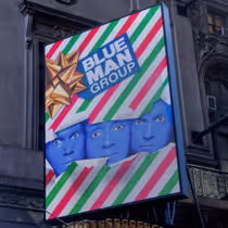 Up on the Marquee: BLUE MAN GROUP: A NEW HOLIDAY SURPRISE