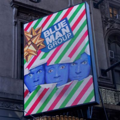 Up on the Marquee: BLUE MAN GROUP: A NEW HOLIDAY SURPRISE