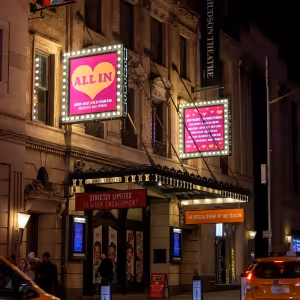 Up on the Marquee: ALL IN: COMEDY ABOUT LOVE