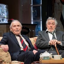 Photos: Griff Rhys Jones and Clive Francis in I'M SORRY, PRIME MINISTER