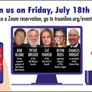 Theater Resources Unlimited Will Host 'Theater Awards: What They Mean and Why We Give Them' on Zoom