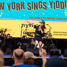 NYTF's NEW YORK SINGS YIDDISH to be Presented in Central Park