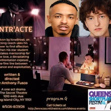 ENTR'ACTE to Open at Queens Short Play Festival at The Secret Theatre