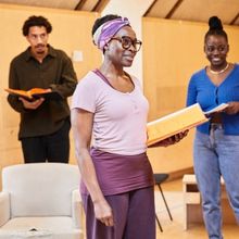 Photos: Inside Rehearsal For MY FATHER'S FABLE at the Bush Theatre