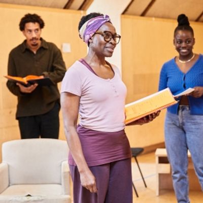 Photos: Inside Rehearsal For MY FATHER&#039;S FABLE at the Bush Theatre