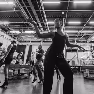 Photos: Johannes Radebe, Matt Cardle and More in Rehearsal For KINKY BOOTS at the…