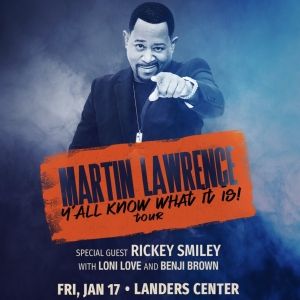 Martin Lawrence Brings Y'ALL KNOW WHAT IT IS Tour to Landers Center