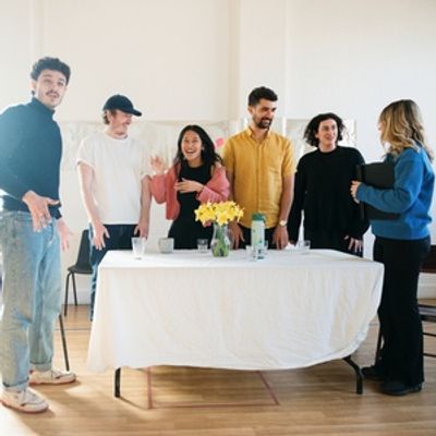 Photos: THE WAVES in Rehearsal at Jermyn Street Theatre