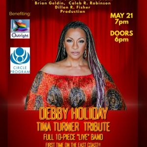 Tickets Go On Sale Today For Debby Holiday's Tina Turner Tribute Concert at the…