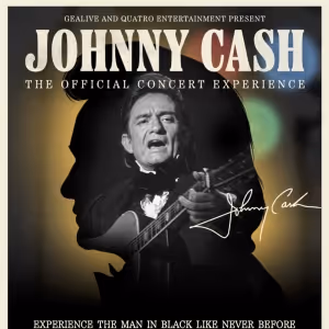 JOHNNY CASH – The Official Concert Experience Joins the 23-24 Broadway in Birmingham…