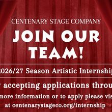 Centenary Stage Company Now Accepting Applications for Artistic Internship Program