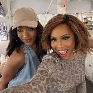 Photos: Angela Bassett Visits Deborah Cox at TITANIQUE