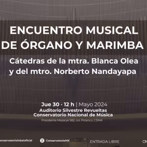 El órgano Y La Marimba Se Funden En Un Encuentro Musical En El Conservatorio…