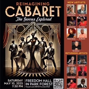 REIMAGINING CABARET – THE GENRES EXPLORED Debuts at Freedom Hall In May