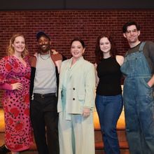 Melissa McCarthy Visits ALL THE WORLD'S A STAGE at Keen Company