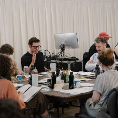 Photos: John Krasinski at ANGRY ALAN First Day of Rehearsals