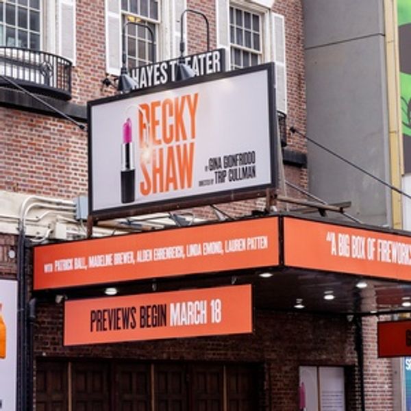 Photos: First Look at the BECKY SHAW Broadway Marquee Photo