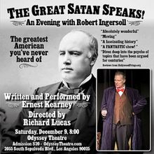 Odyssey Theatre Presents Earnest Kearney In THE GREAT SATAN SPEAKS! AN EVENING WITH R