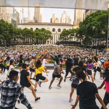 Contemporary Dance Series At Bryant Park Picnic Performances Beginning June 6