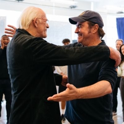 Photos: Original BACK TO THE FUTURE Star Christopher Lloyd Stops By Rehearsal!