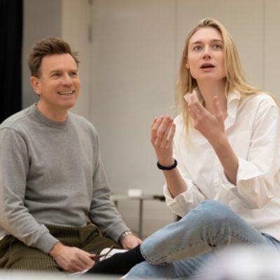Photos: Ewan McGregor, Kate Fleetwood and Elizabeth Debicki in MY MASTER BUILDER Rehearsals