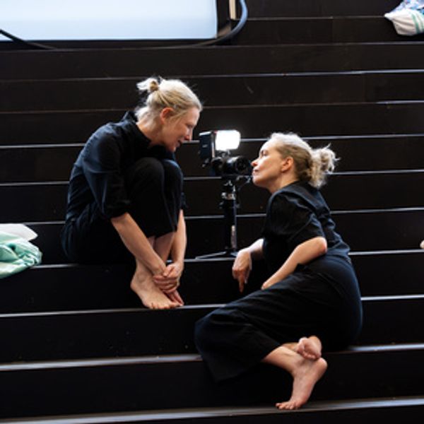 Photos: Cate Blanchett and Nina Hoss in Rehearsal For ELEKTRA/PERSONA at the National Photo
