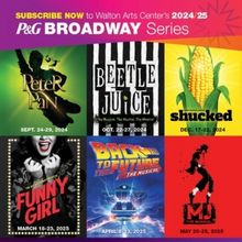 BEETLEJUICE, FUNNY GIRL, and More Set For Walton Arts Center 2024-25 Season