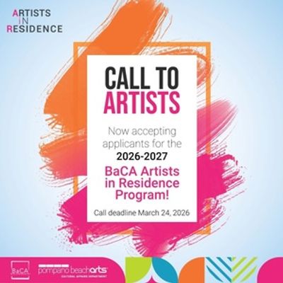 BaCA Artists In Residence Program Now Accepting Applications