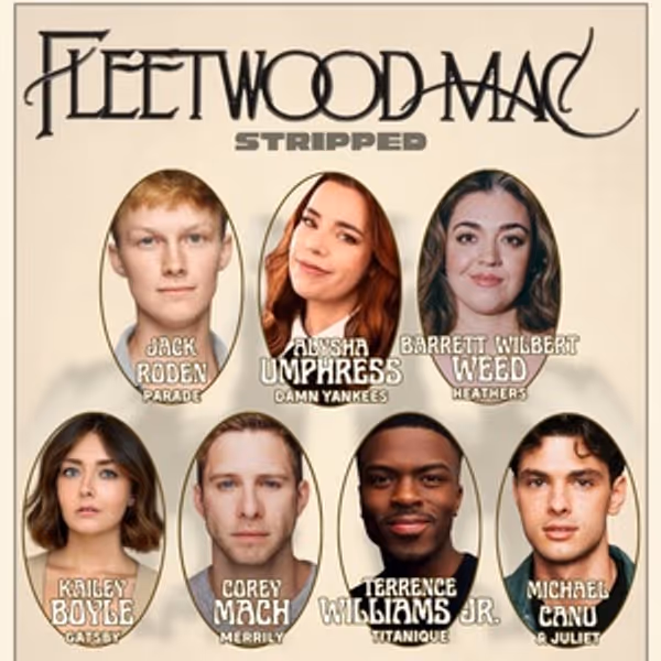 Barrett Weed and Alysha Umphress Join STRIPPED: FLEETWOOD MAC at The Cutting Room Photo
