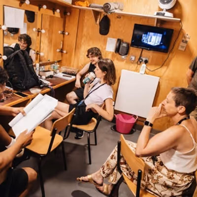 Photos: Behind the Scenes of THE ORESTEIA at London Theatre Company
