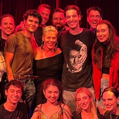 Photos: P!nk Poses With the Cast of MASQUERADE Under the Iconic Chandelier