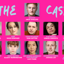 Cast Set For GRAYSON THE MUSICAL at Soho Theatre Walthamstow