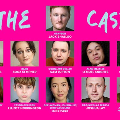 Cast Set For GRAYSON THE MUSICAL at Soho Theatre Walthamstow
