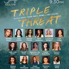 TRIPLE THREAT Comes to 54 Below