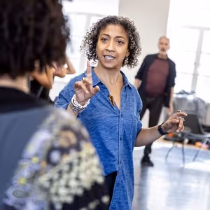 Photos: Melanie La Barrie, Isaac Gryn and More in Rehearsals for THE BOOK THIEF in…