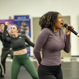 Photos: THE VOICE's Aliyah Khaylyn in Rehearsals for THE BODYGUARD at OFC Creations…