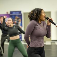 Photos: THE VOICE's Aliyah Khaylyn in Rehearsals for THE BODYGUARD at OFC Creations T