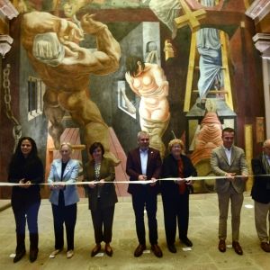 La Secretaría De Cultura Entrega La Restauración Del Mural La Lucha Contra El…