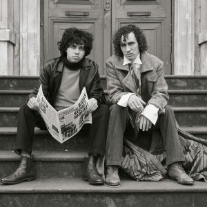 Photos: Robert Sheehan and Adonis Siddique in WITHNAIL AND I at Birmingham Rep