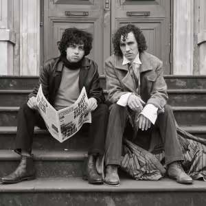 Photos: Robert Sheehan and Adonis Siddique in WITHNAIL AND I at Birmingham Rep