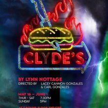 Cast Set For CLYDE'S at Ground Floor Theatre