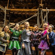 Photos: The Cast of SIX Pose With Henry VIII's Favourite Warship