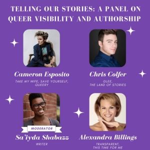 Chris Colfer, Cameron Esposito, And Alexandra Billings Will Participate In A Virtual…