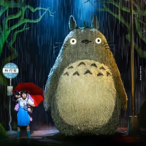 Photo: MY NEIGHBOUR TOTORO Releases New Artwork Showing Totoro for the First Time