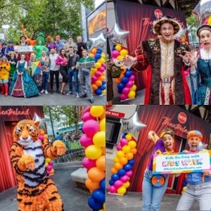 London Theatre Characters Descend onto Leicester Square to Celebrate Kids Week…