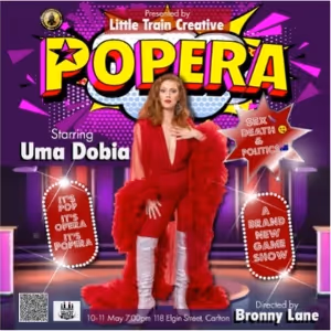 POPERA Makes Australian Premiere in May at Motley Bauhaus