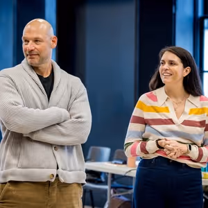 Photos: Stoll and Strong In Rehearsals for WHAT HAPPENED WAS...
