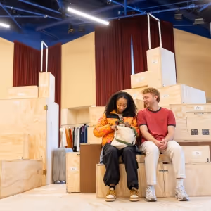 Photos: TWO STRANGERS (CARRY A CAKE ACROSS NEW YORK) Rehearsals at A.R.T.